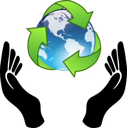 Earth Recycle Care (Combined Cliparts)