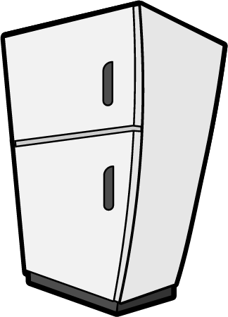 Cartoon Refrigerator