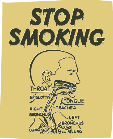 STOP SMOKING Sign