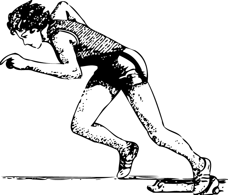 Sprinter Silhouette