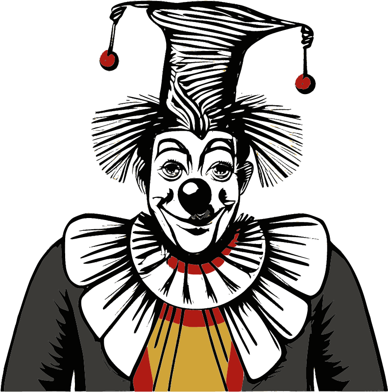 AI Clown - Cheerful