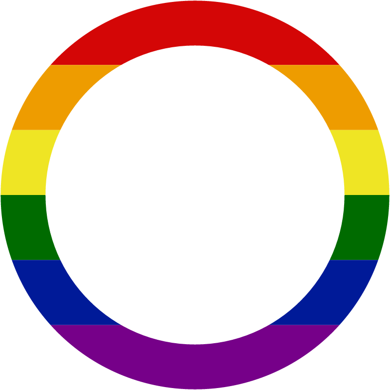 LGBT Gay Pride Round Border