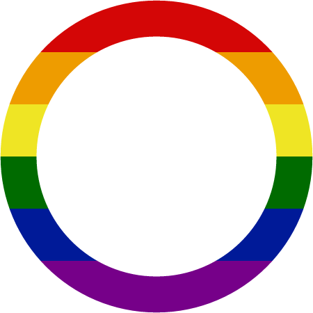 LGBT Gay Pride Round Border