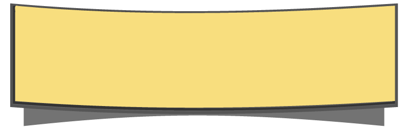 Curved Gold Banner (Simple)
