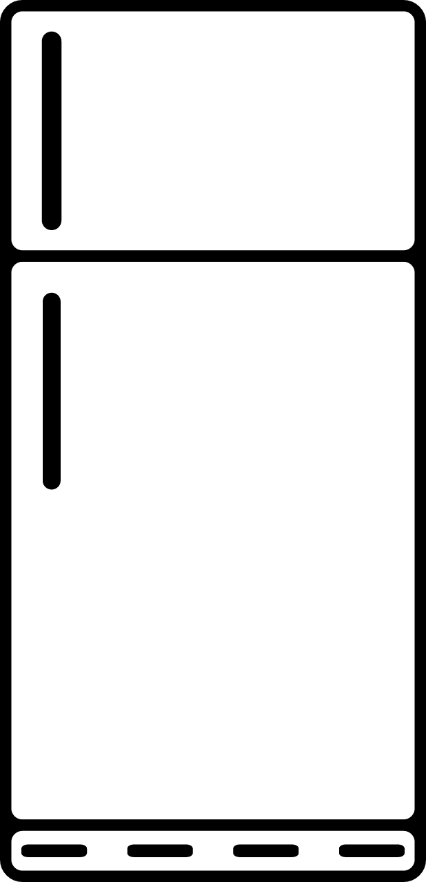Simple Fridge Icon