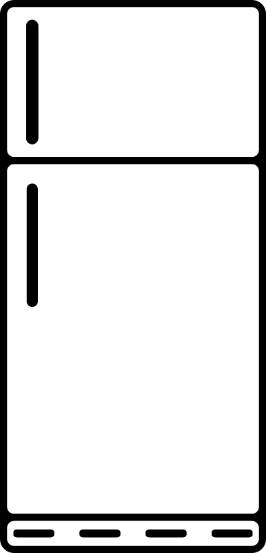 Simple Fridge Icon