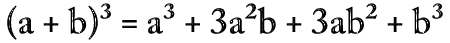 Cube of Sum Formula
