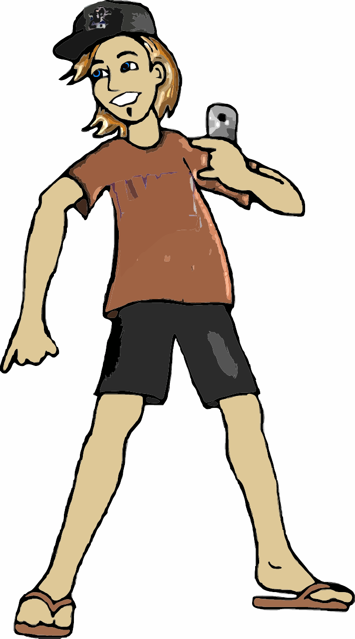 Hidden Boy Cartoon