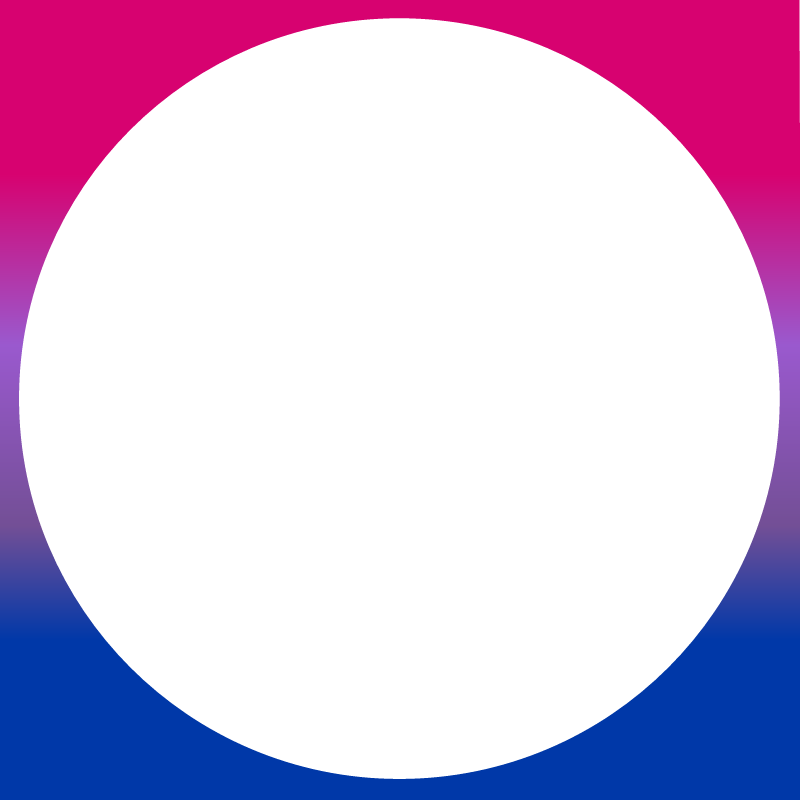 Bisexual Pride Gradient Frame
