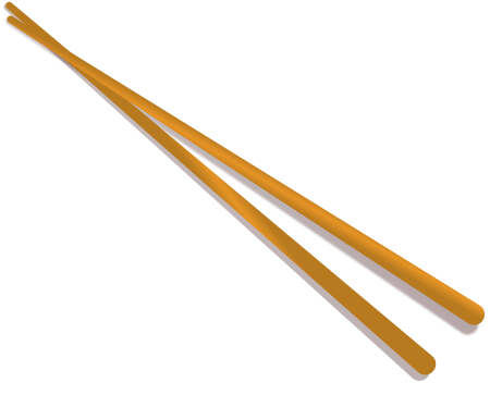 Chopsticks with Shadow
