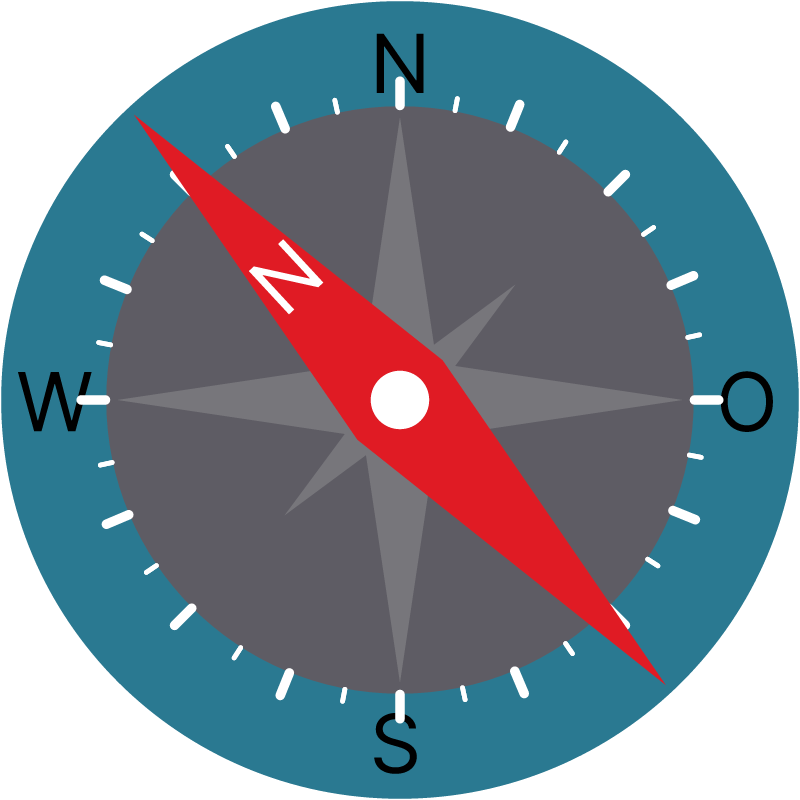Compass - NW Heading