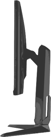 Side View TV Icon (Flat Screen)