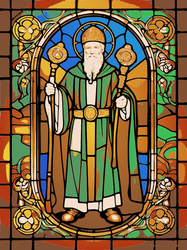 St. Patrick Stained Glass