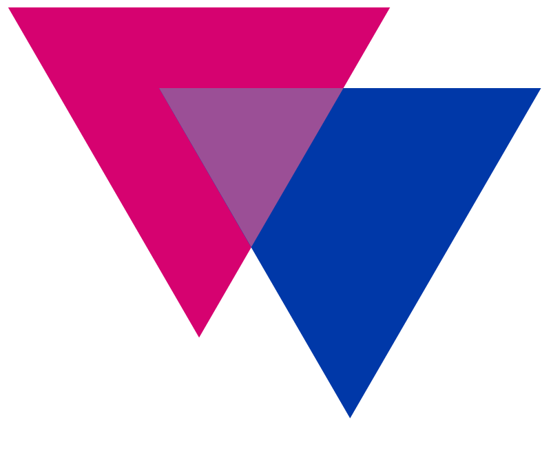 Bisexual Triangles (Updated Colors)