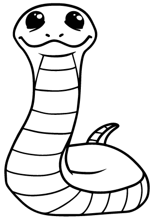 Snake Line Art – Colleen O'Dell