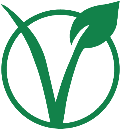 Large Vegan V (Transparent BG)