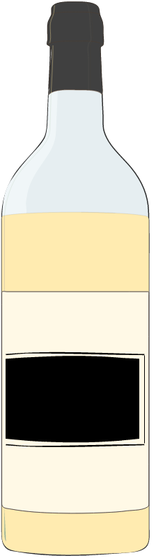 Unopened White Wine Bottle