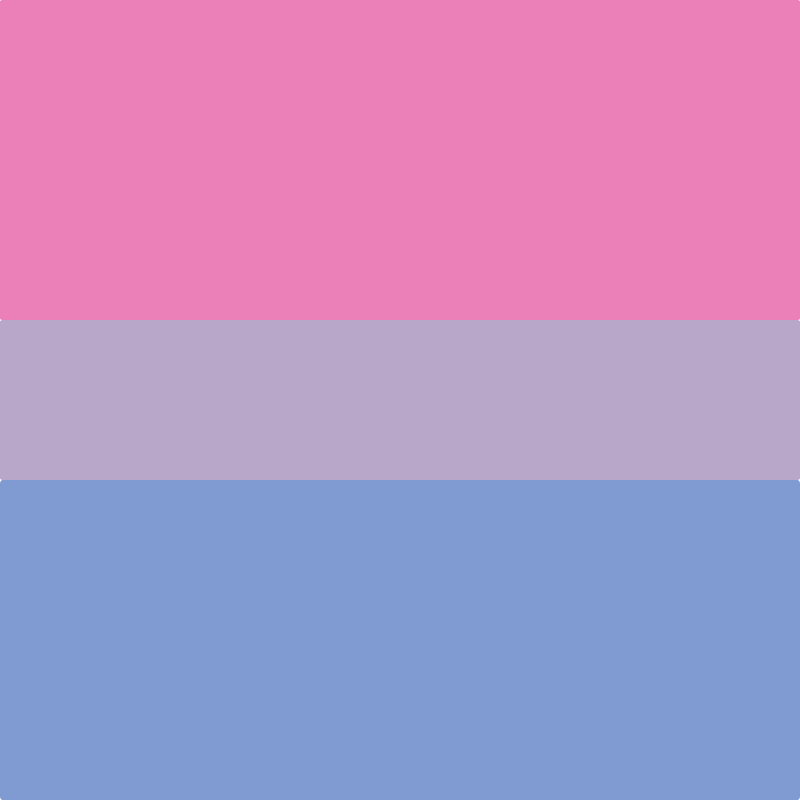 Bisexual Pride Flag Overlay (50% Transparent)
