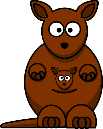 Cartoon Kangaroo
