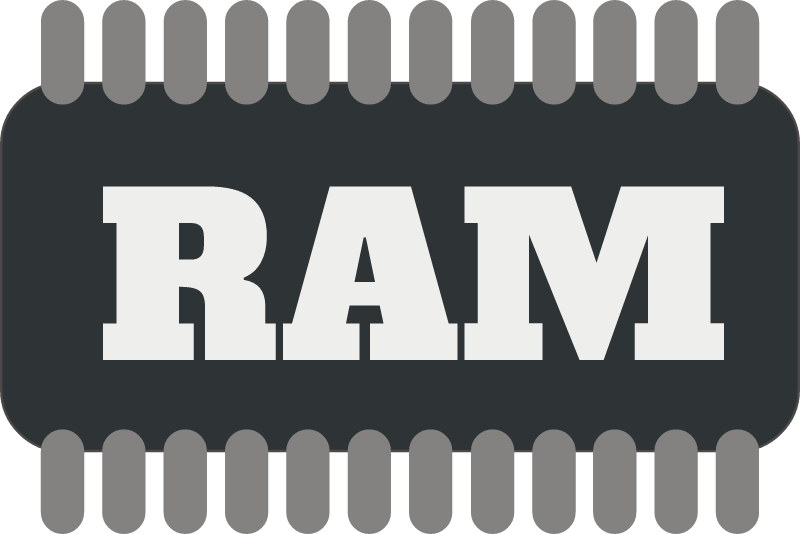 RAM Chip Isolated