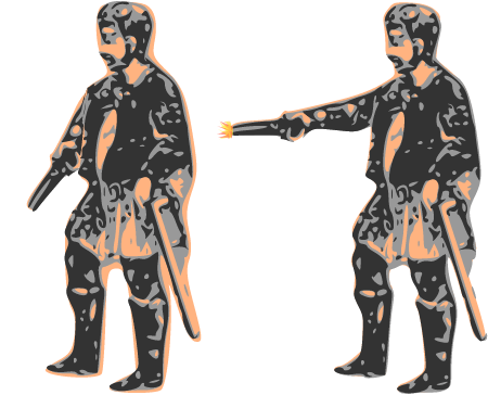 Firing Pistol - Shooter Icon