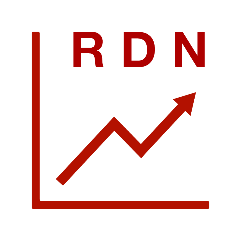 RAW DATA NOW Logotype with Chart