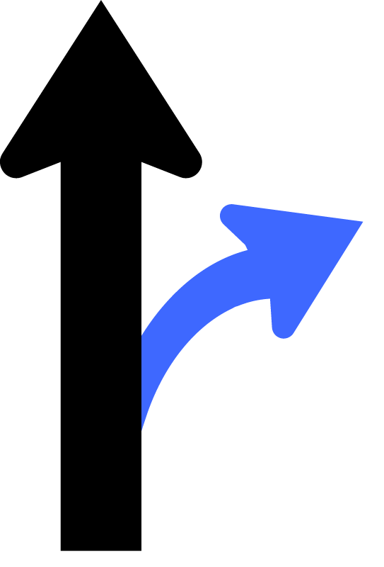 Minor Right Turn Ahead (Now)
