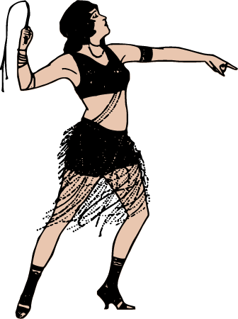 Odd Lady with Whip – Colour