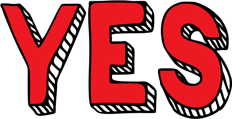 YES Wordart in 3D
