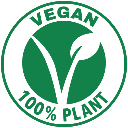 Vegan 100% Plant-Based Round Border