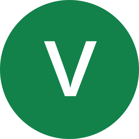v Symbol (Lowercase in Green Circle)