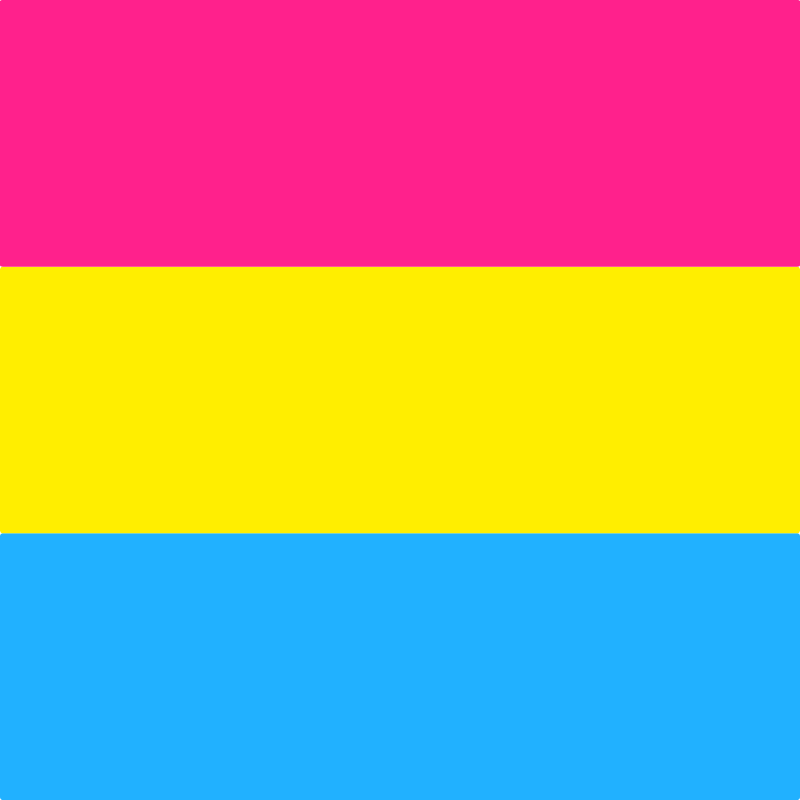 Pansexual Pride Square Icon