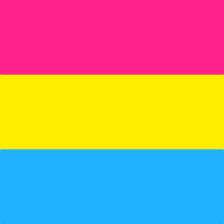 Pansexual Pride Square Icon
