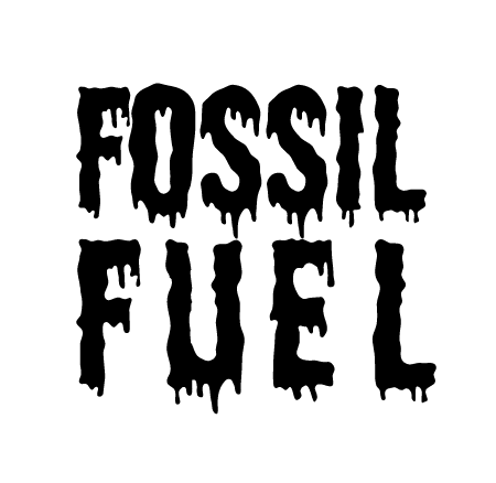 Fossil Fuel with Oil Drips (Black)