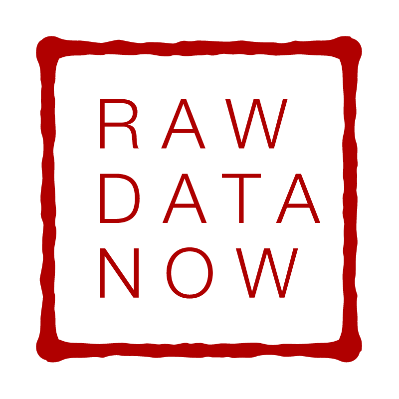 RAW DATA NOW Logotype (Box Left Aligned)
