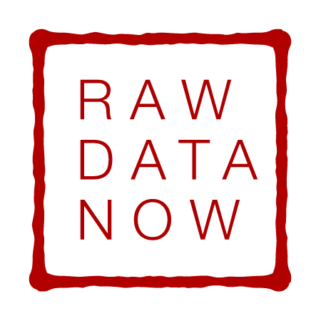 RAW DATA NOW Logotype (Box Left Aligned)