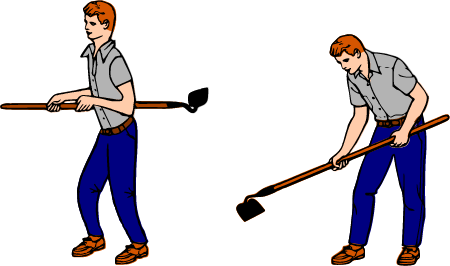 Man Hoeing - Frame Sequence