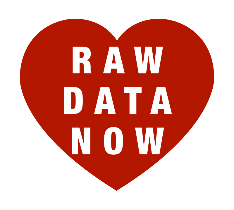 RAW DATA NOW Heart Outline Version