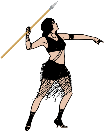 Odd Lady with Spear – Spear