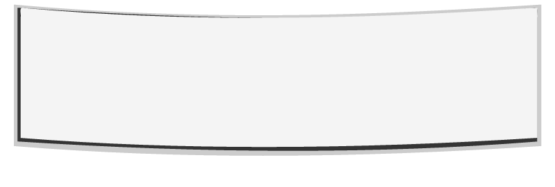 Curved Silver Banner