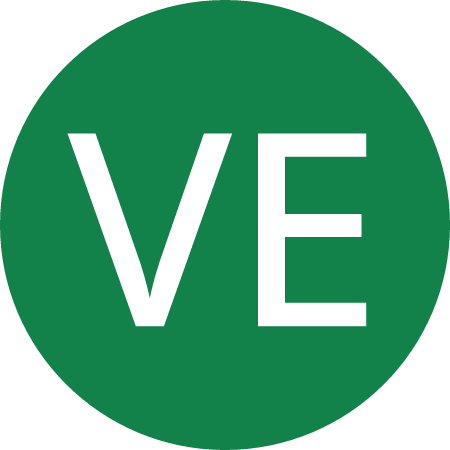 Ve Vegan Symbol in Green Circle