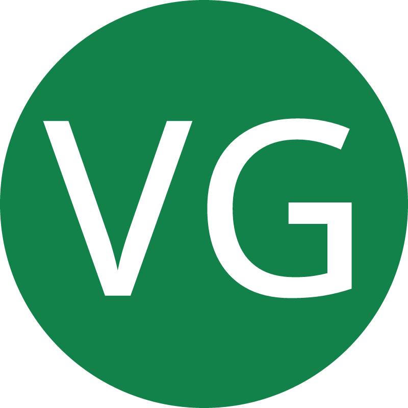 VG Vegan Food Symbol (Uppercase Green Circle)