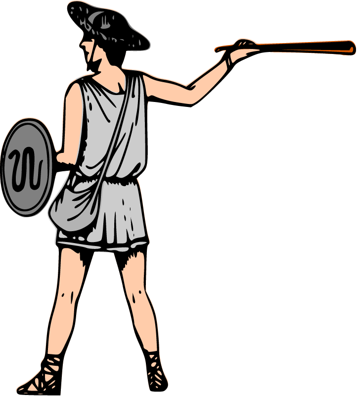 Greek Slinger – Colourized