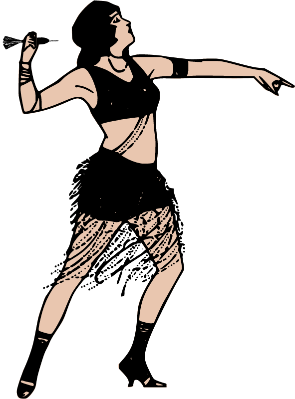 Odd Lady with Dart – Final Dart Edition