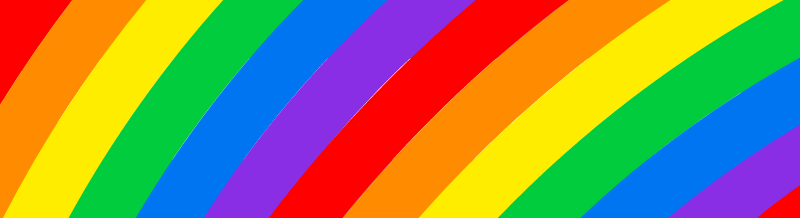 LGBT+ Curved Pattern Background