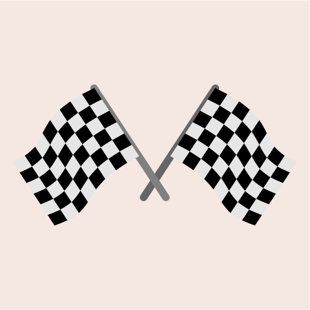 Checkered Race Flags (EPS to SVG)