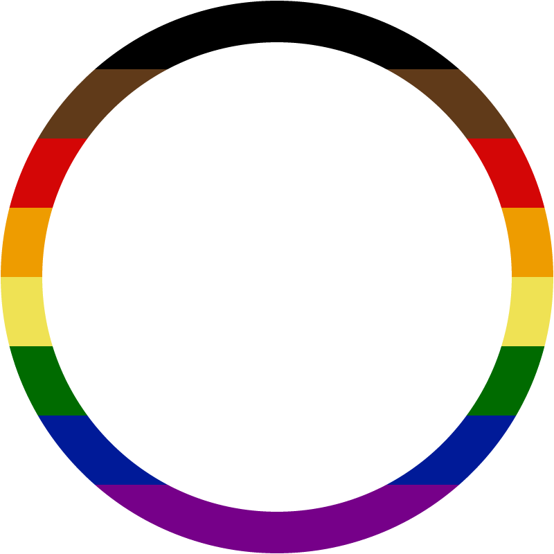 Progress Pride Border (Black/Brown Inclusive)