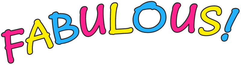 Fabulous! in Pansexual Pride Colors