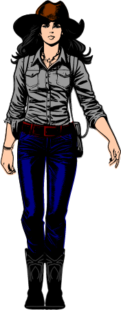Cowboy Woman – with Feet