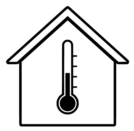 Heating Smart Home Temperature Icon